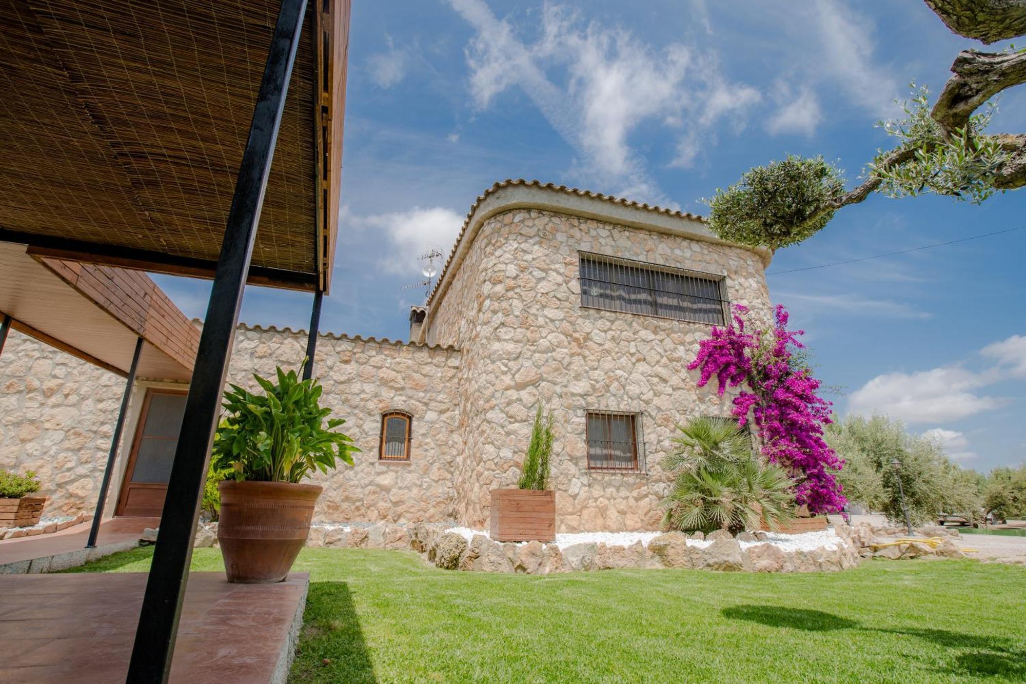 Villa Rural Avril Camarles ภายนอก รูปภาพ