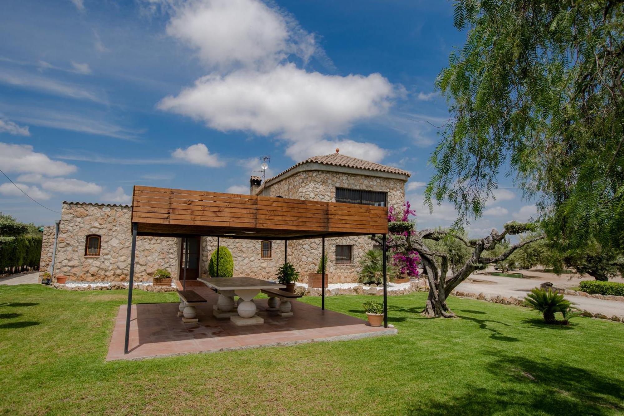 Villa Rural Avril Camarles ภายนอก รูปภาพ