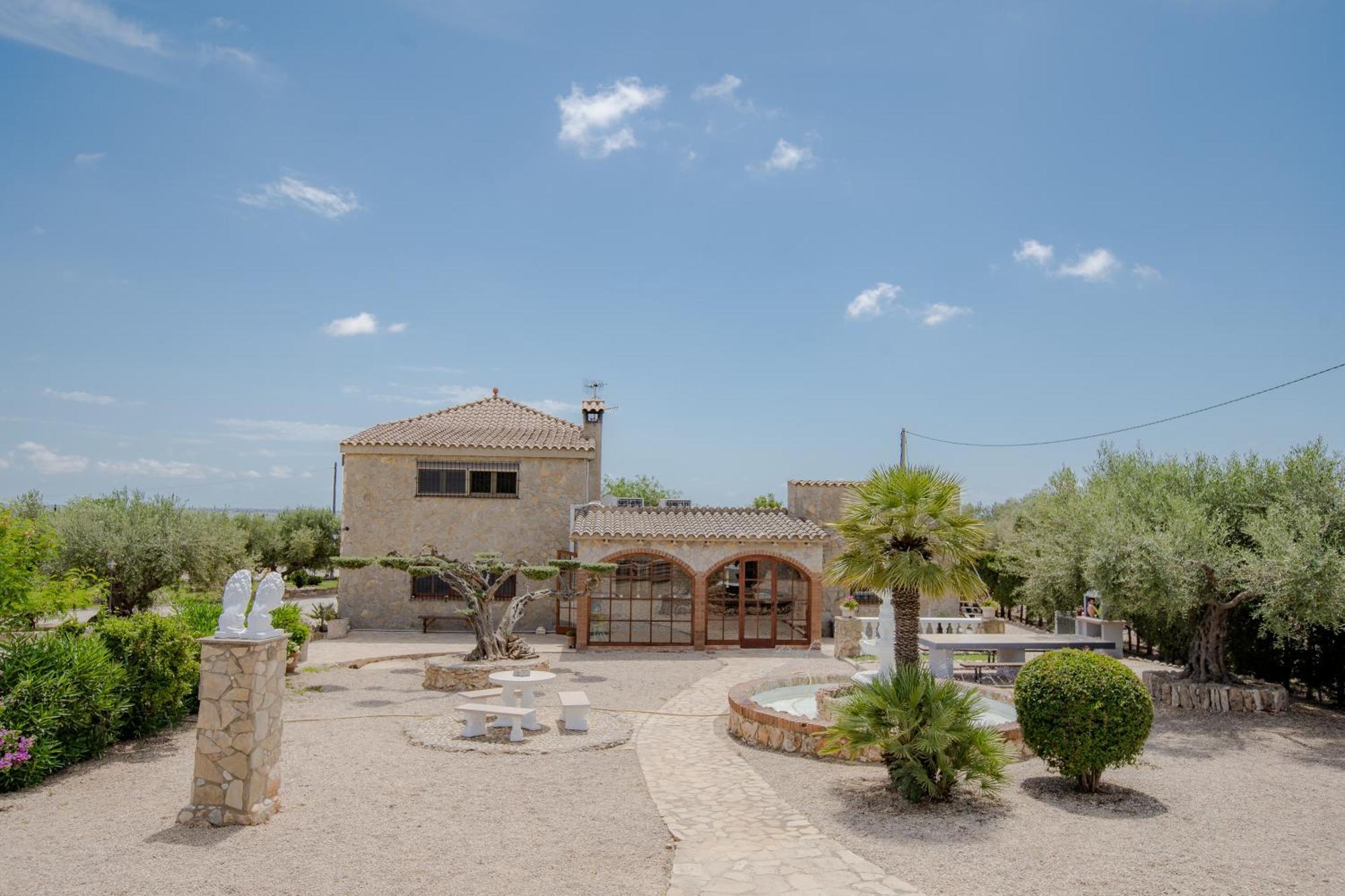 Villa Rural Avril Camarles ภายนอก รูปภาพ