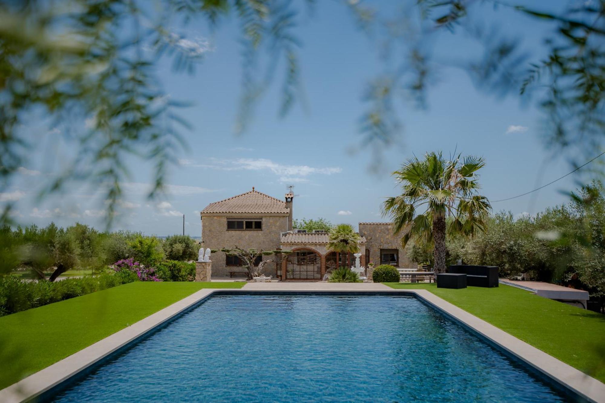 Villa Rural Avril Camarles ภายนอก รูปภาพ